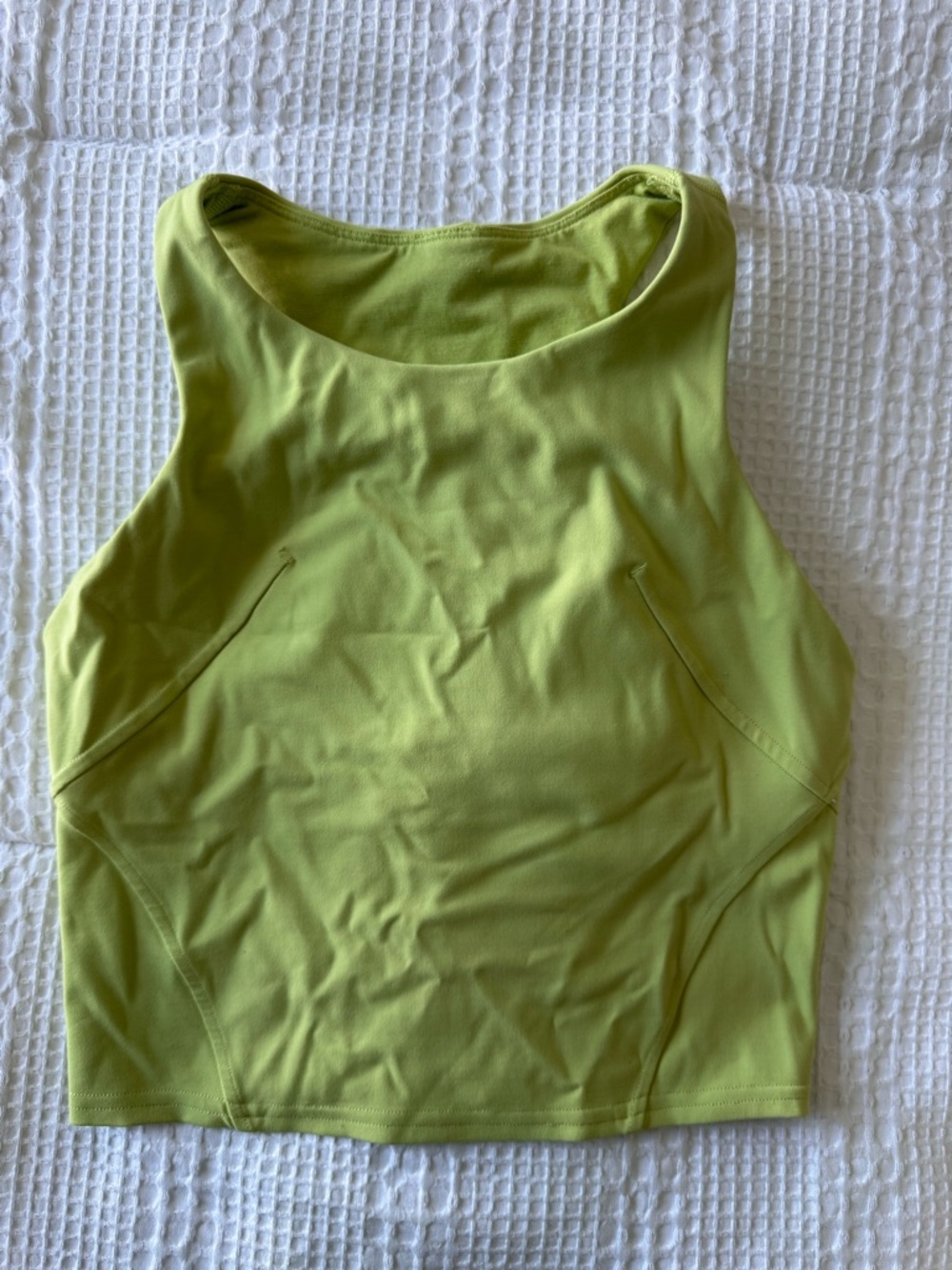 Lululemon Invigorate High Neck Performance Crop/Tank Top